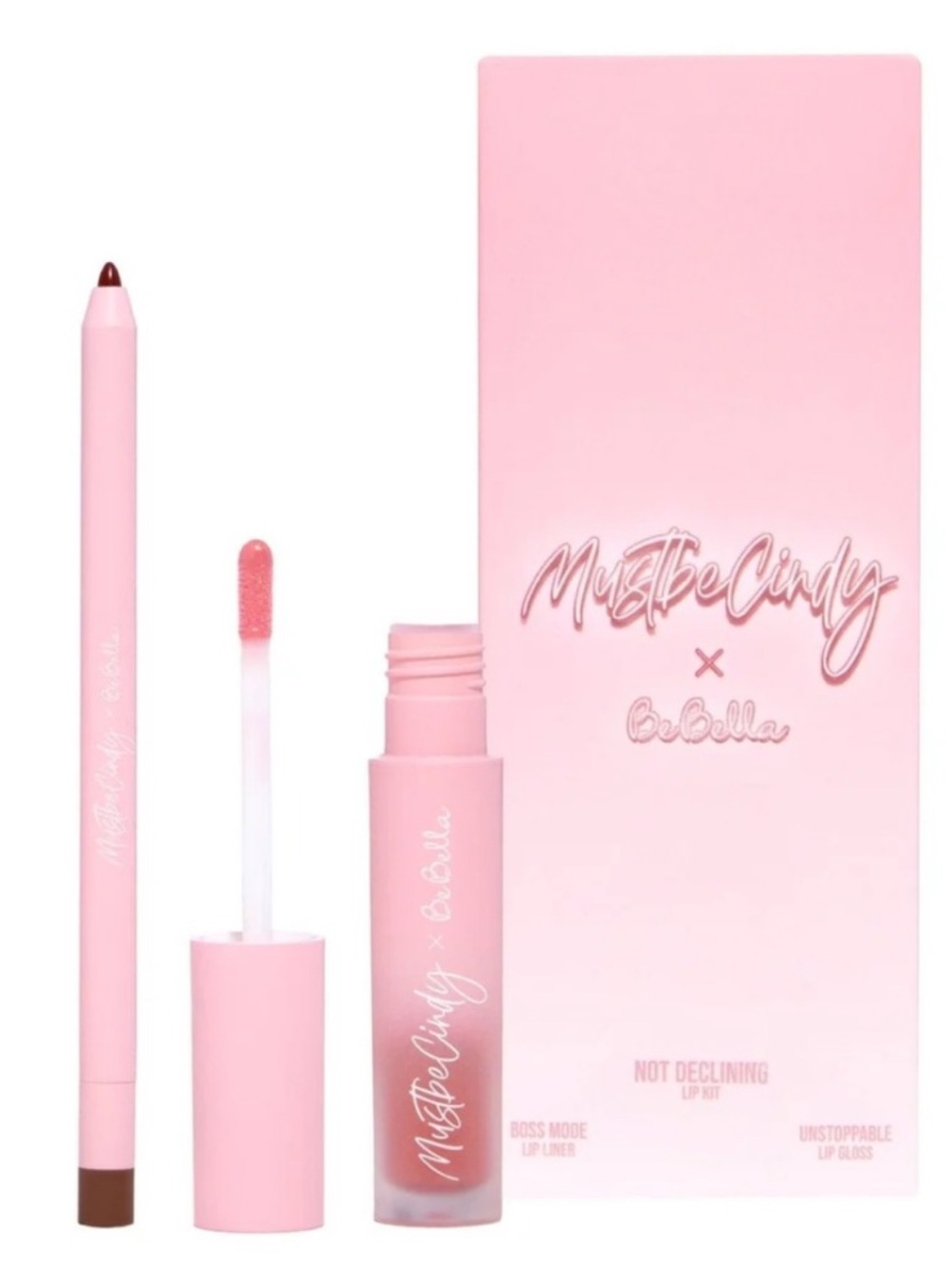 BeBella MUSTBECINDY NOT DECLINING LIP KIT BRAND NEW/SEALED